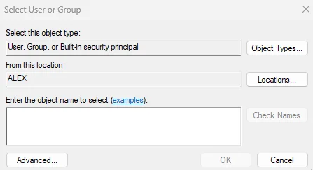 select-user-or-group