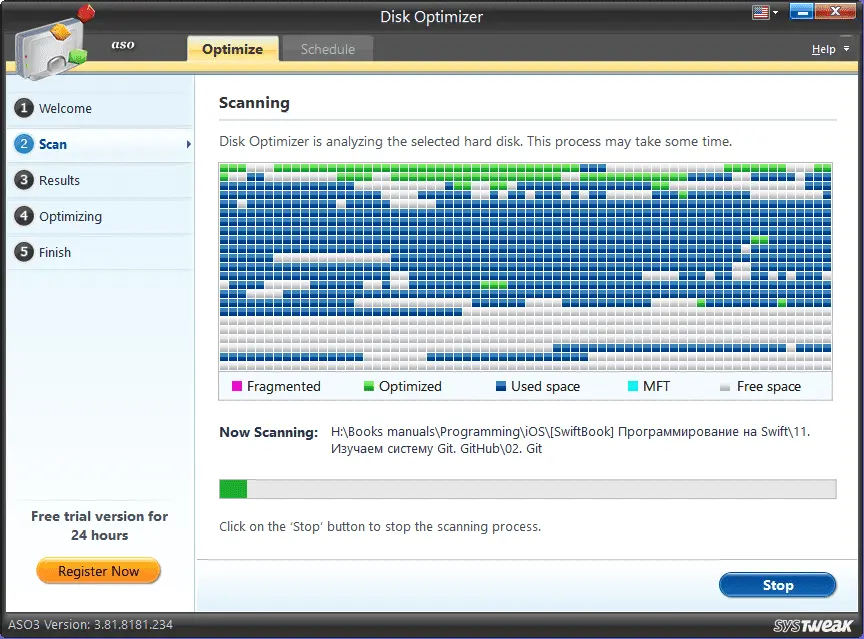 Disk optimizer