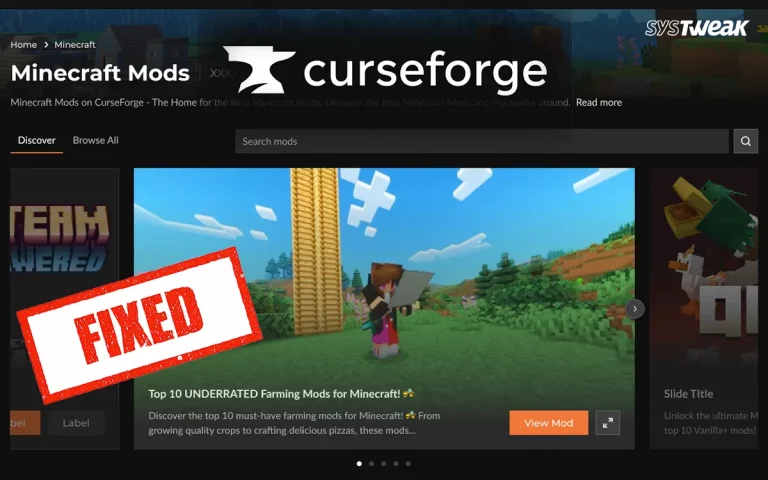 Fix CurseForge Not Opening Minecraft