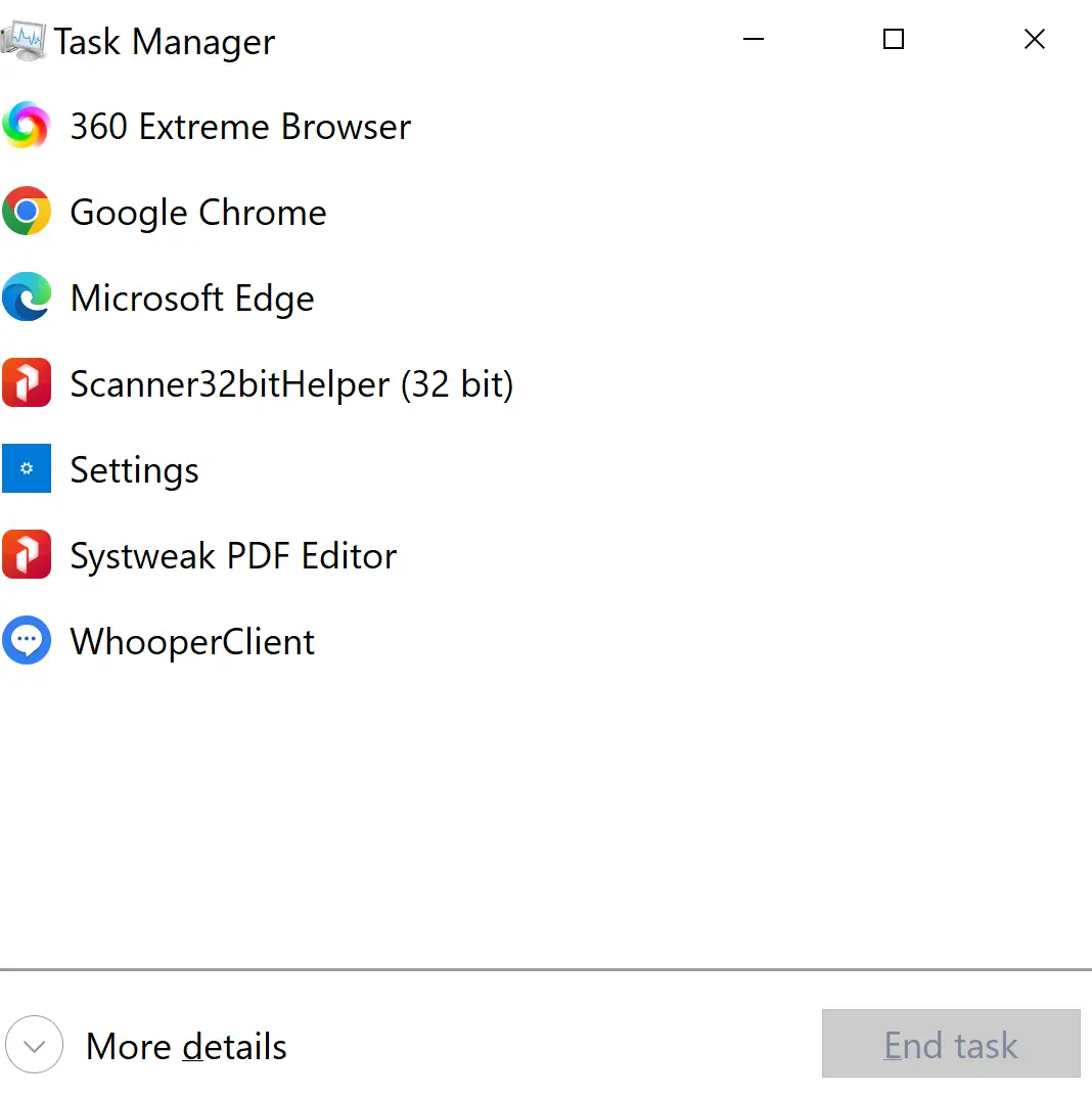 task manager
