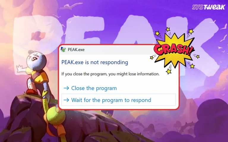 PEAK-Game-constantly-Crashing-at-Startup