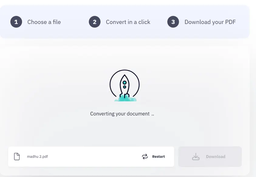 converting document
