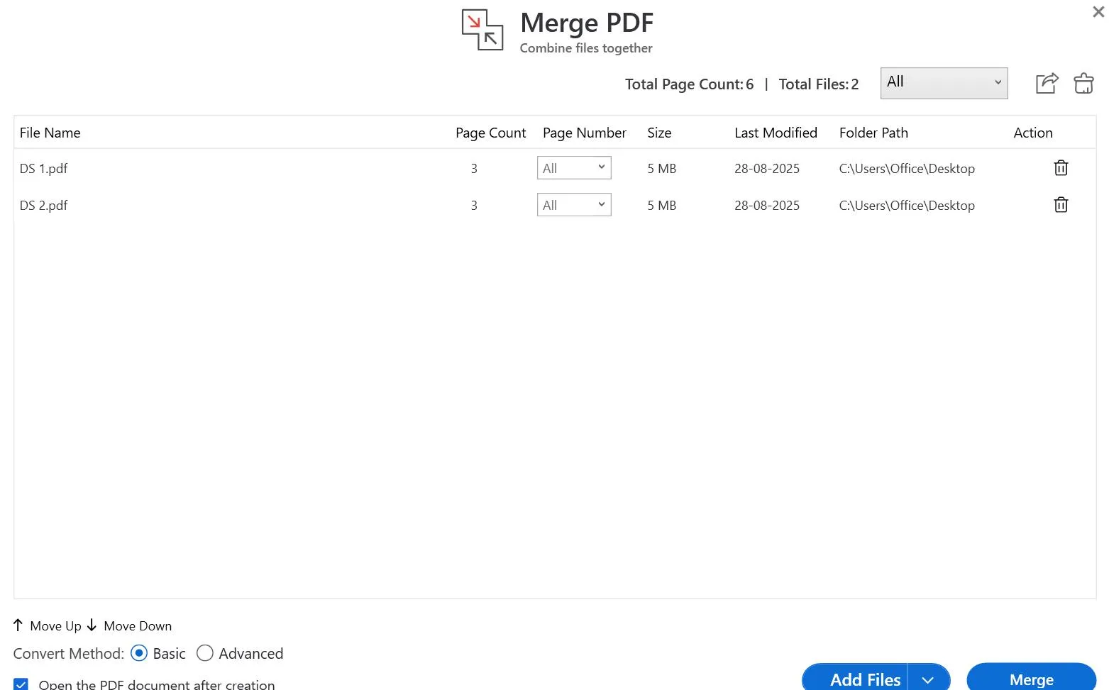 details about file