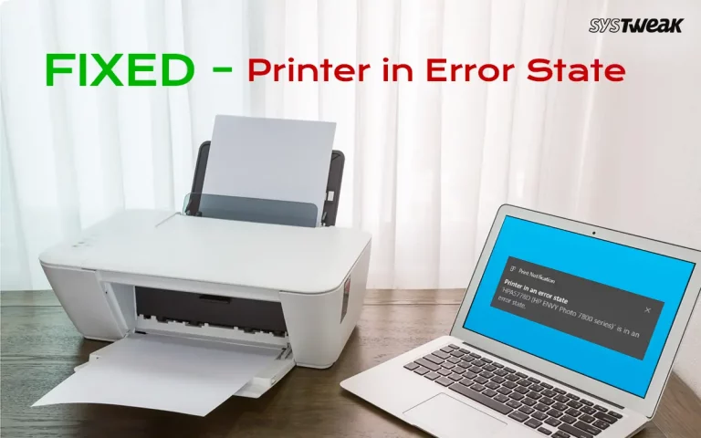 fix Printer in Error State