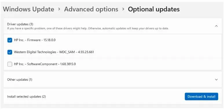 Advanced Options