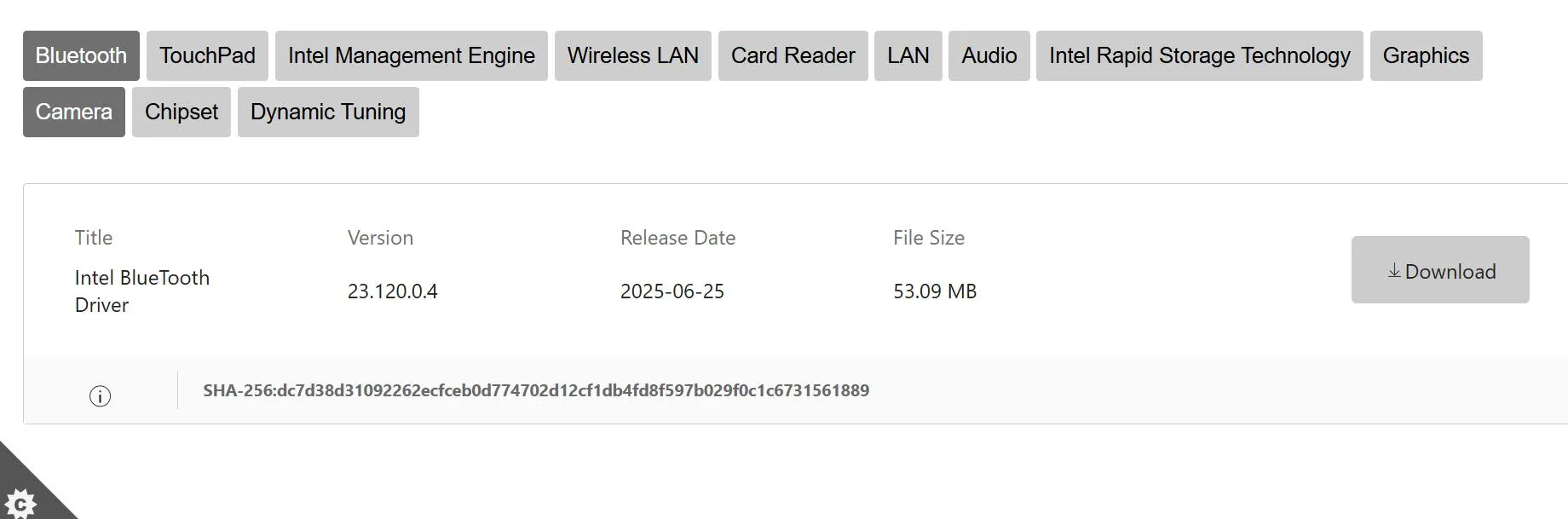 Bluetooth driver