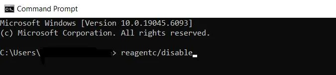 Disable