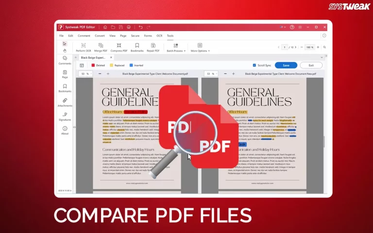 How to Compare Two PDFs on Windows