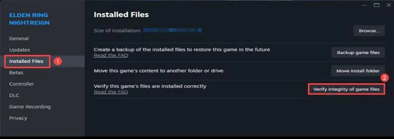 Installed Files