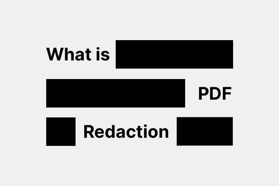 PDF Redaction