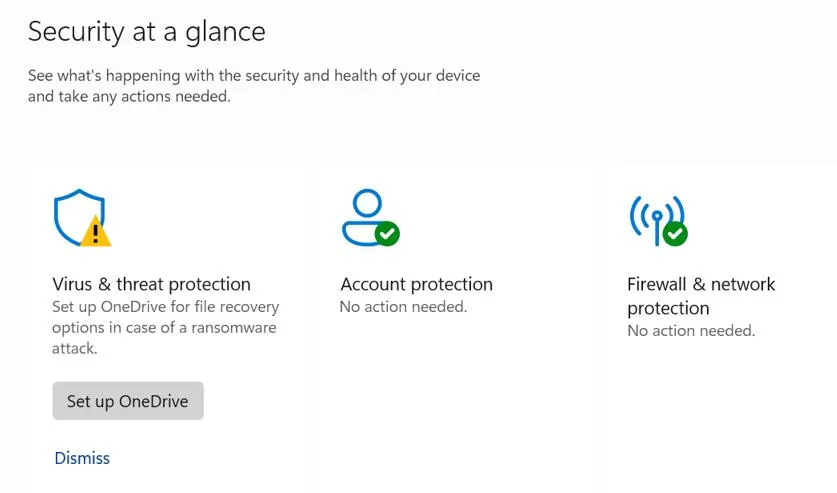 Virus & Threat Protection