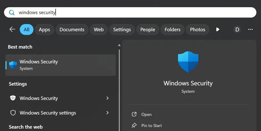 Windows Security