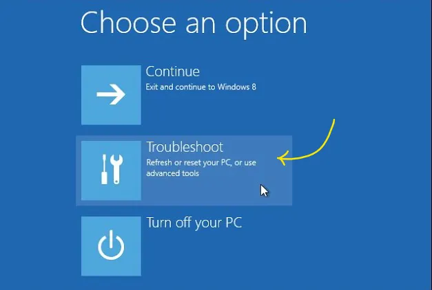 choose an option