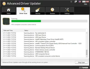 canning-using-advanced-driver-updater