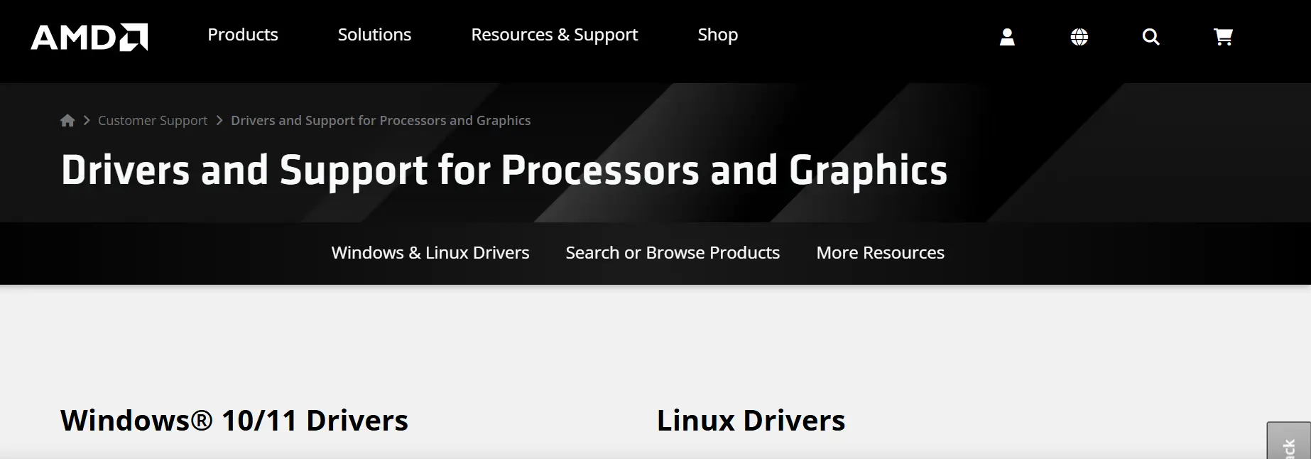 AMD’s official site