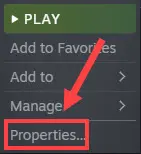 Game Properties
