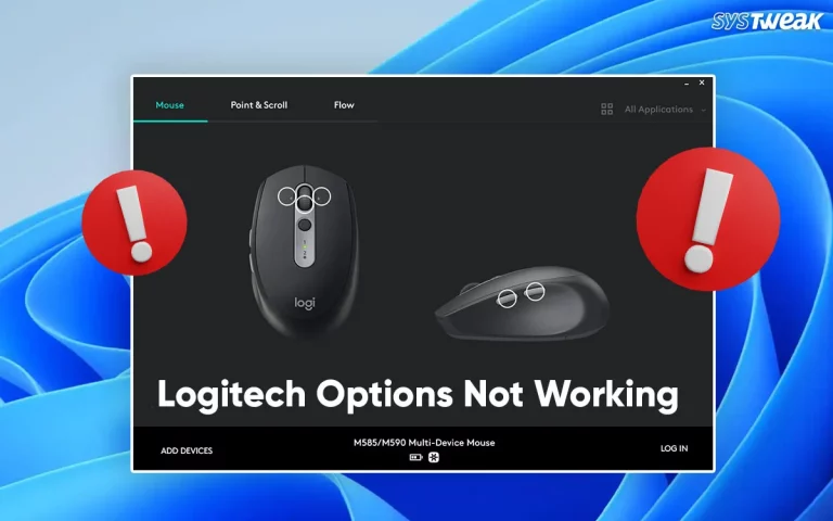 Logitech-Options-Not-Working