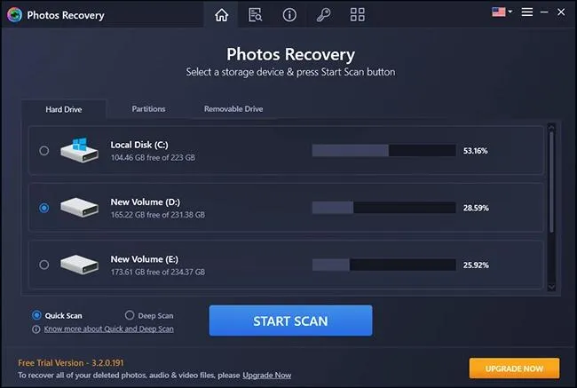 Systweak Photos Recovery