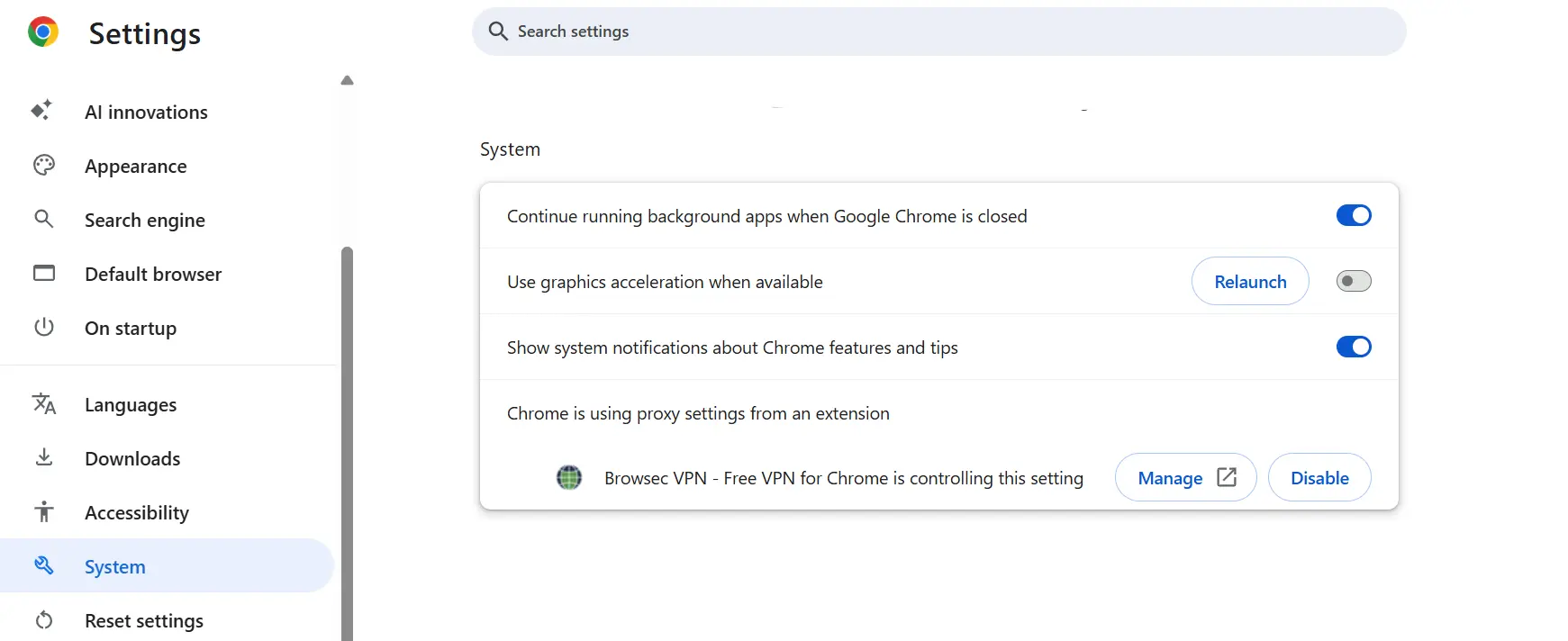 Use graphics acceleration when available