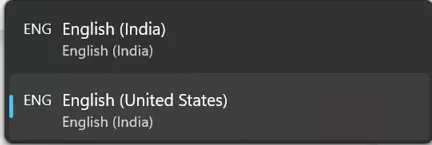 change the keyboard layout