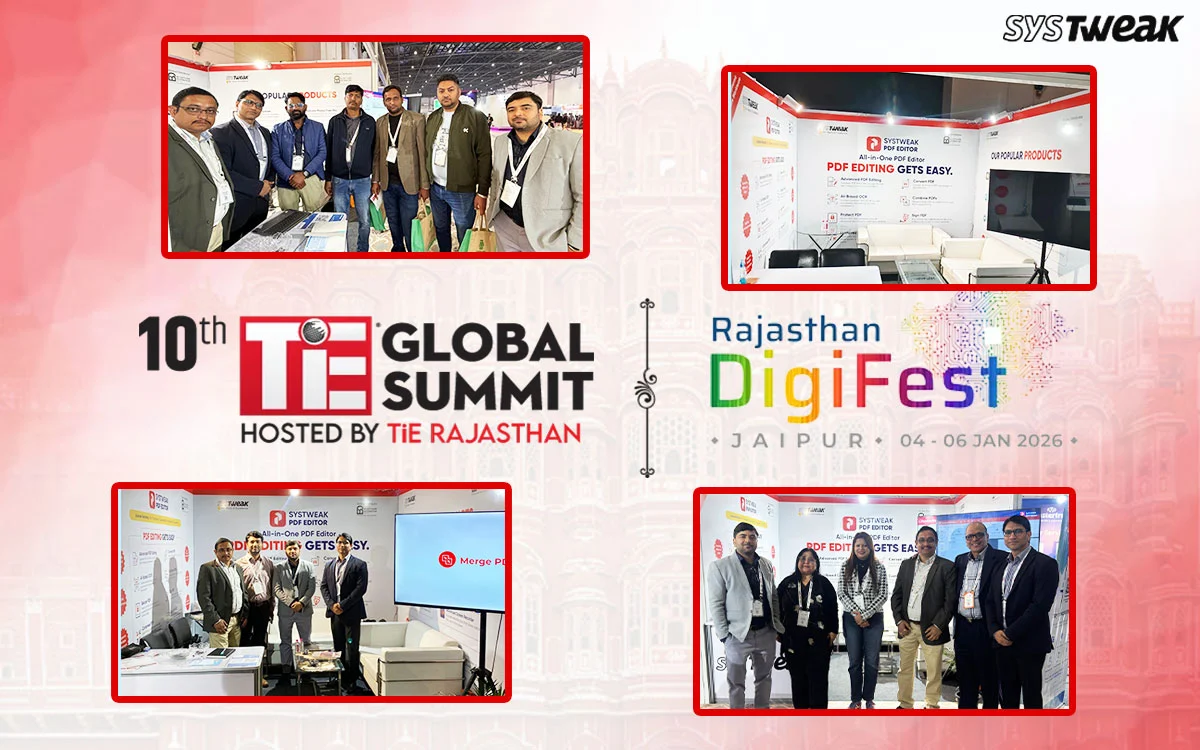 Systweak-Software-Participates-In-The-Rajasthan-DigitFest-TiE-Global-Summit-Held-In-Jaipur