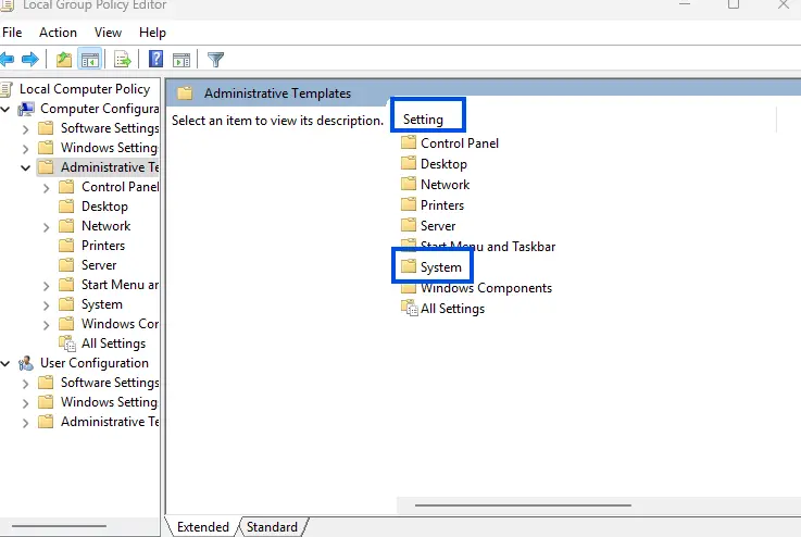Administrative Templates