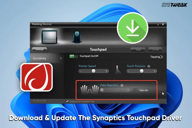 Download-And-Update-The-Synaptics-Touchpad-Driver