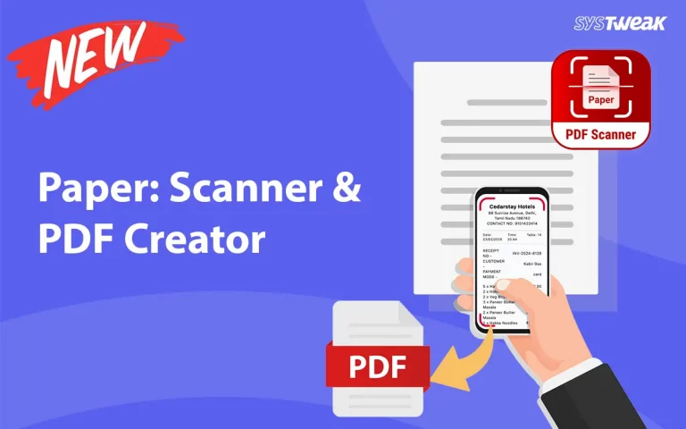 paper Scanner & PDF Creator Android app
