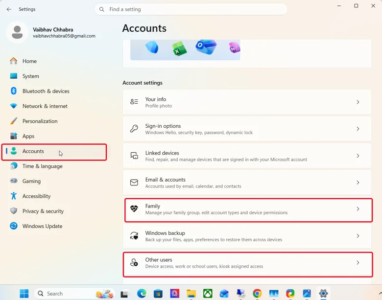 Accounts