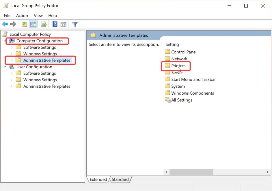 Administrative Templates