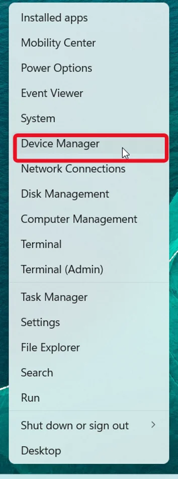 Device Manager