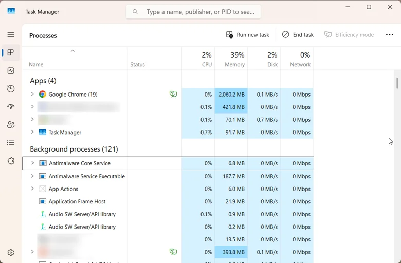 Open Task Manager