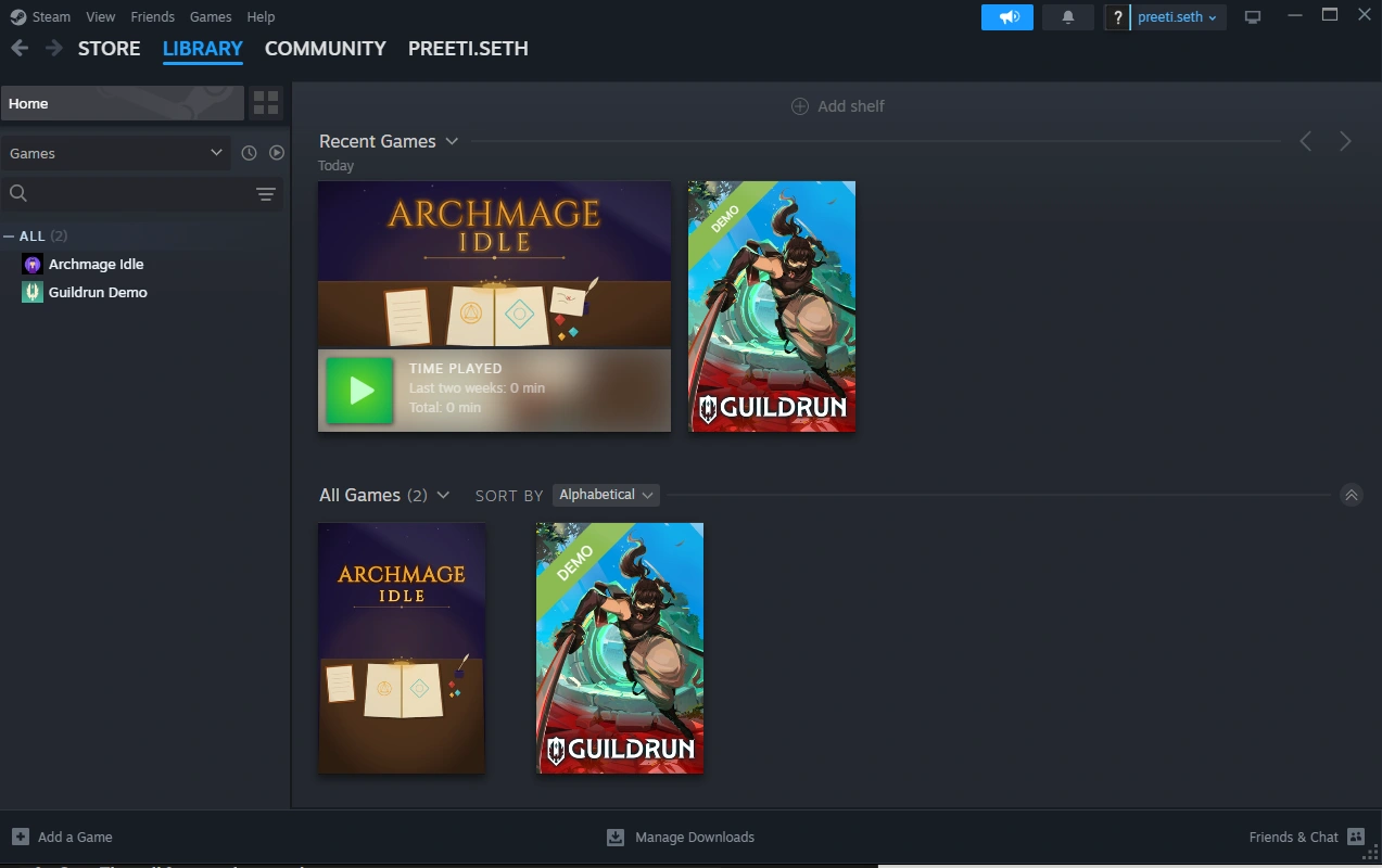 Steam Library