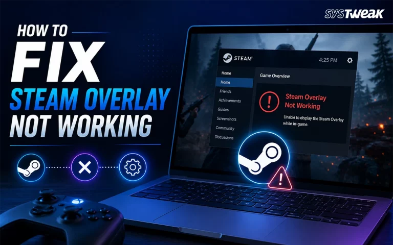 Steam Overlay Not Working
