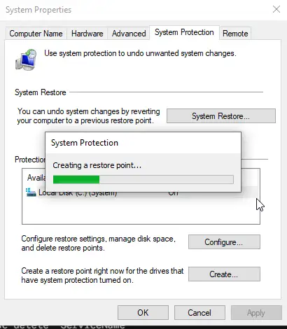 system protection