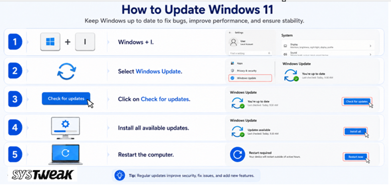 Check for Windows Updates