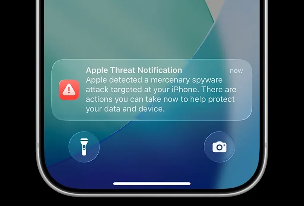 apple threat notification