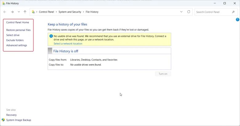 keep your file safe