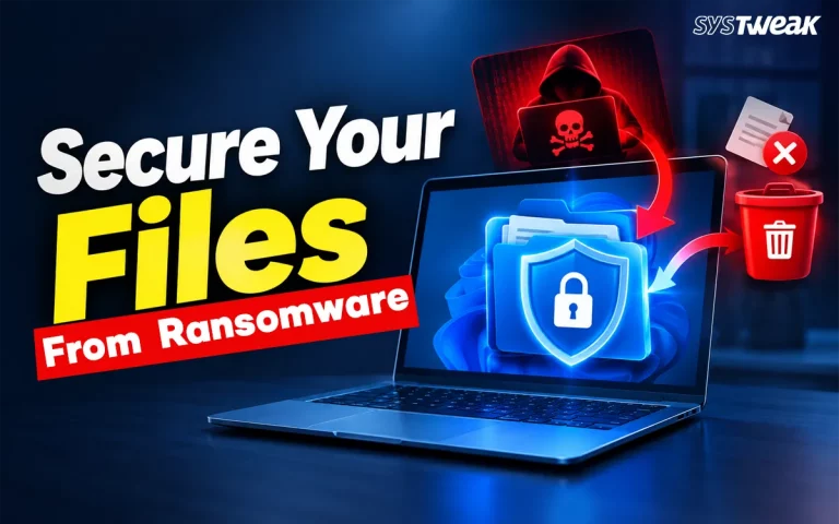 secure your files from ransomware