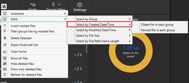 Select by Created Date/Time