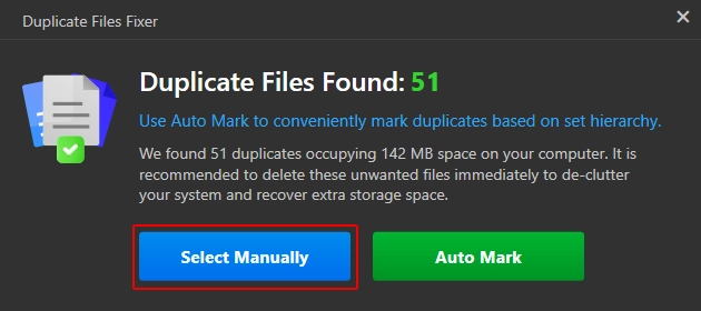 Duplicate Files Found