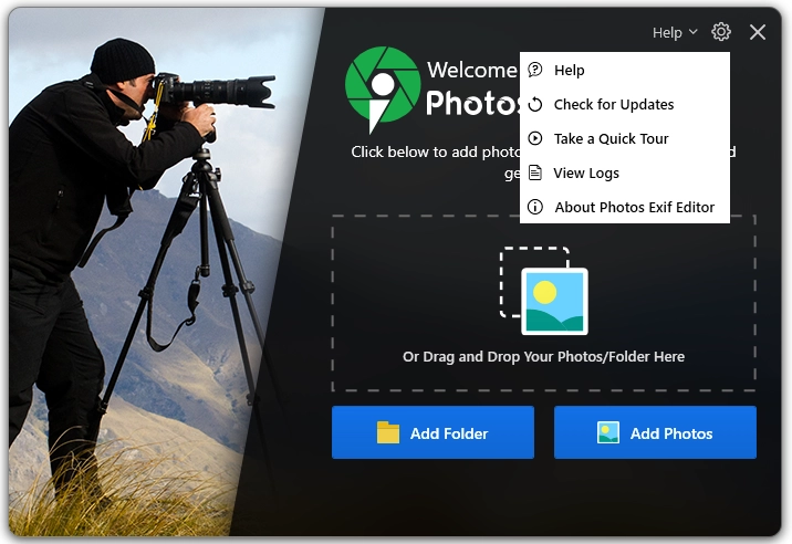 Help Menu