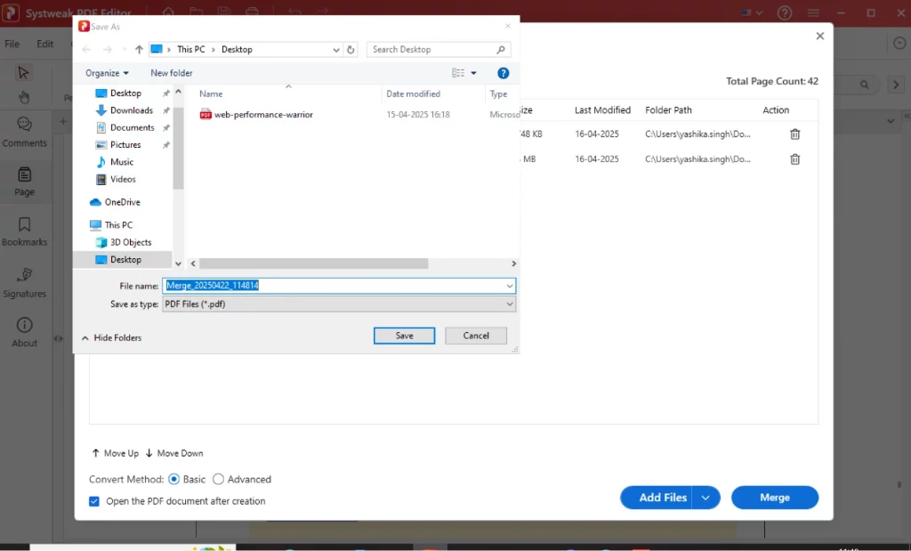 File Save