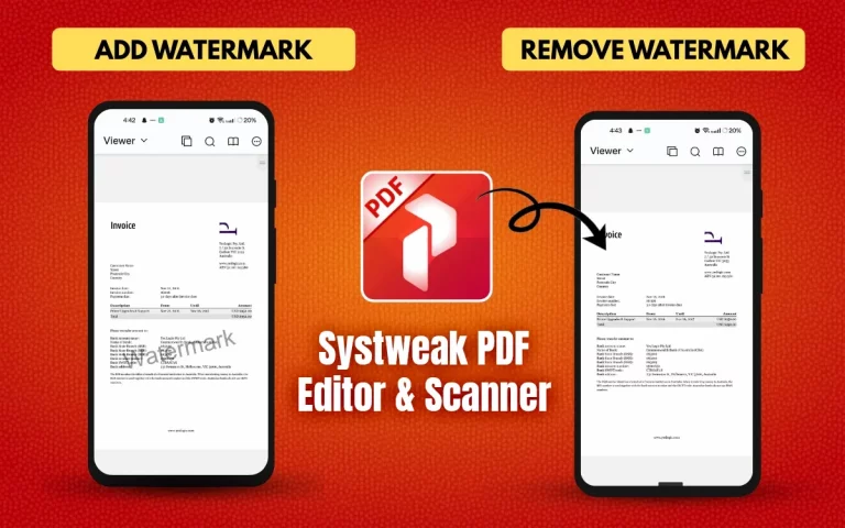 How to Add or Remove Watermark in PDF on Android