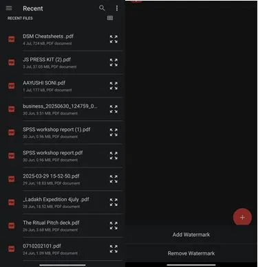 Select the PDF