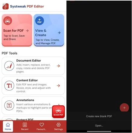 select options