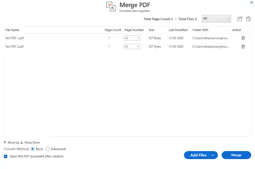 Added pdfs