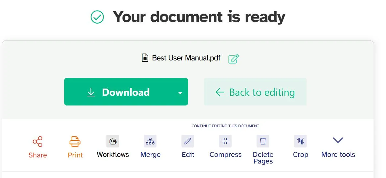 Click on the Download button