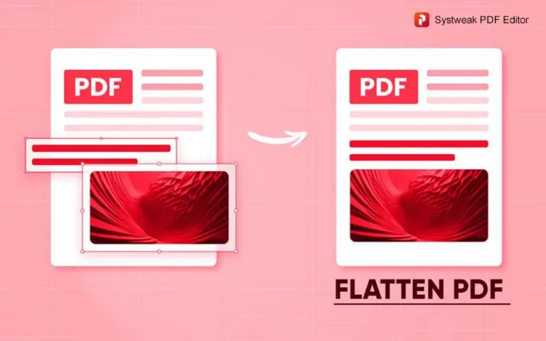 How To Flatten A PDF In Windows