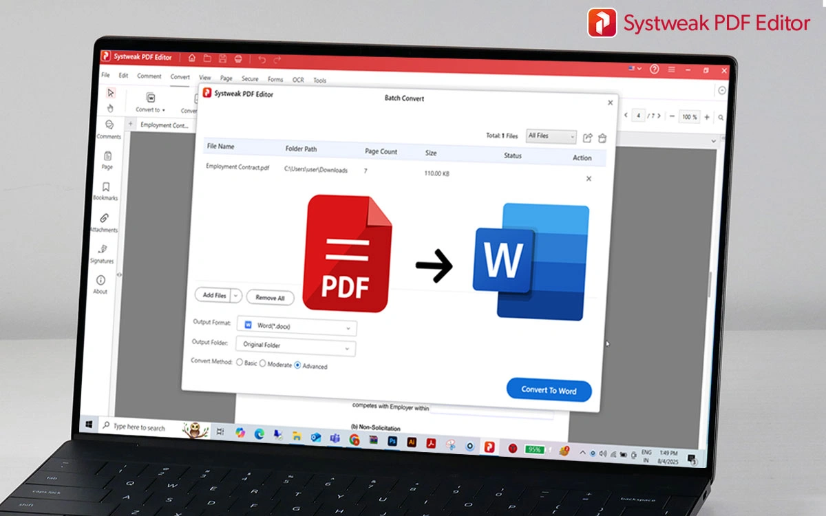 How-to-Convert-PDF-to-Word-Using-Systweak-PDF-Editor